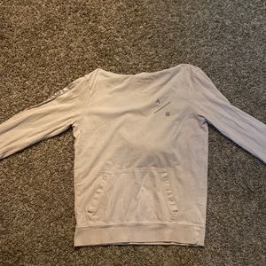 American eagle sweater(size small) beige and grey